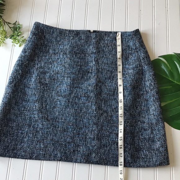 Loft tweed blue skirt - Picture 2 of 7